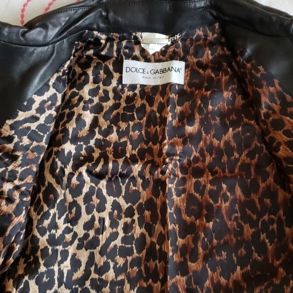 Dolce Gabbana Leather jacket - Picture 2 of 4